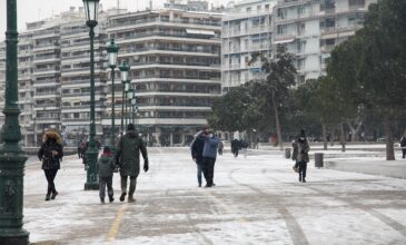 Τσουχτερό κρύο, καταιγίδες και χιονοπτώσεις αύριο Τετάρτη – Επιστρέφει η άνοιξη από την Πέμπτη