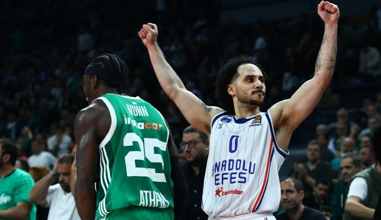 Euroleague: Η Εφές κέρδισε τον Παναθηναϊκό στο ΟΑΚΑ και ισοφάρισε την σειρά σε 1-1 νίκες