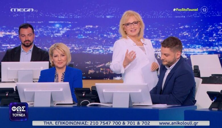 «Νικολούλη θα χαθείς πριν την ώρα σου» –  Απειλητικό email έλαβε στον αέρα της εκπομπής της η Αγγελική Νικολούλη