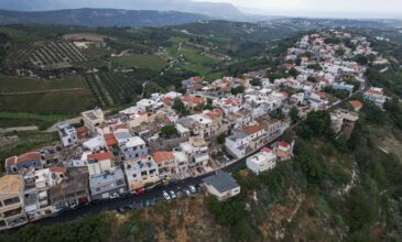 Νέος έλεγχος με drone για τις ρηγματώσεις στις Βούτες Ηρακλείου