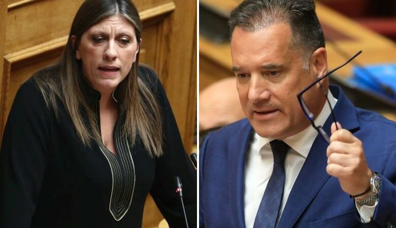 Χαμός στην Βουλή με Κωνσταντοπούλου και Γεωργιάδη – Για σεξισμό κατηγόρησε τον υπουργό η πρόεδρος της Πλεύσης Ελευθερίας