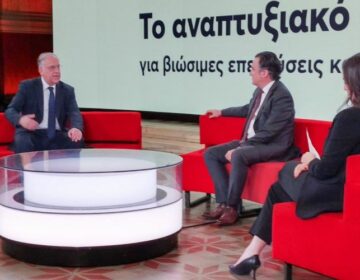 Tάκης Θεοδωρικάκος για το νέο αναπτυξιακό νόμο: «Με ένα δισ. ευρώ δημιουργούμε δουλειές για τους νέους και ασφάλεια για την πατρίδα μας»