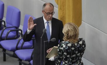 Ορκίστηκε ο νέος καγκελάριος της Γερμανίας Φρίντριχ Μερτς