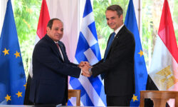 Μητσοτάκης μετά τη συνάντηση με τον Αλ Σίσι: Σημαντικό έργο ο αγωγός GREGY που θα δώσει την δυνατότητα για φτηνή ηλεκτρική ενέργεια στην Ευρώπη