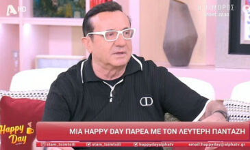 Λευτέρης Πανταζής: «Έκλαιγα όταν της έδωσα σφαλιάρα, με συγχώρεσε γιατί κατάλαβε ότι έφταιγε αυτή»