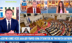 Κασσελάκης: «Δεν τίθεται θέμα συγχώνευσης με την Πλεύση Ελευθερίας»