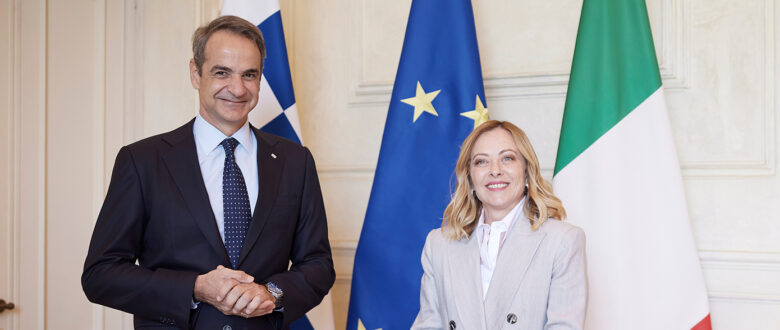 Συνάντηση Μητσοτάκη-Μελόνι: Η Ελλάδα θα επενδύσει πάνω από 400 εκατ. στην αναβάθμιση των σιδηροδρόμων