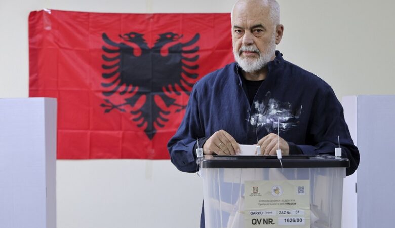 Την Τετάρτη η πανηγυρική ομιλία του Έντι Ράμα για τη νίκη του στις εκλογές στην Αλβανία