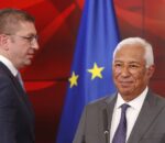 Ο Αντόνιο Κόστα καλεί τη Βόρεια Μακεδονία να τροποποιήσει το Σύνταγμά της όπως έχει συμφωνήσει