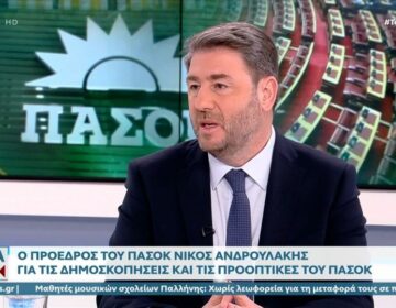 Ανδρουλάκης: «Η αλλαγή που ευαγγελίζομαι, τελειώνει τα ολιγοπώλια των τραπεζών, των ακτοπλοϊκών, της εμπορίας τροφίμων, της ενέργειας, της υγείας»