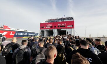 Με αεροπλάνα και πλοία έρχονται οι οπαδοί του ΟΦΗ στην Αθήνα για τον τελικό του Κυπέλλου Ελλάδας