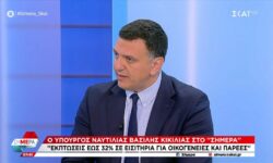 Κικίλιας: Έως 32% μείωση στα εισιτήρια στα ταχύπλοα – Το μεταφορικό ισοδύναμο θα είναι για τον Μάιο 40 εκατ. ευρώ