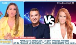 Ελένη Χατζίδου για Γιώργο Λιάγκα: «Του αρέσει πάρα πολύ, δεν νομίζω να μη θέλει να ασχολούνται μαζί του»