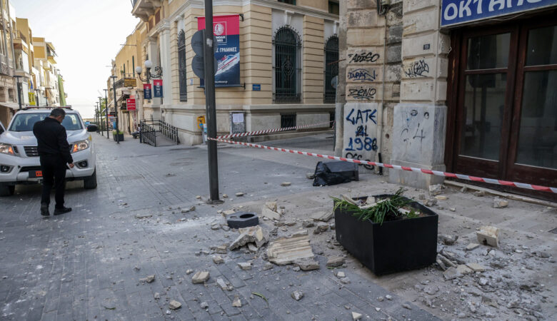 Δεκάδες μετασεισμοί μετά τα 6,1 Ρίχτερ στην Κρήτη – Ζημιές σε κτίρια