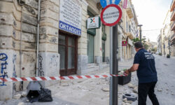Περιορισμένης έκτασης ζημιές σε ετοιμόρροπα κτίρια μετά τον σεισμό στην Κρήτη –  Η στιγμή που «χτύπησε» ο Εγκέλαδος