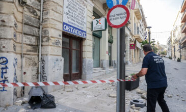 Περιορισμένης έκτασης ζημιές σε ετοιμόρροπα κτίρια μετά τον σεισμό στην Κρήτη –  Η στιγμή που «χτύπησε» ο Εγκέλαδος