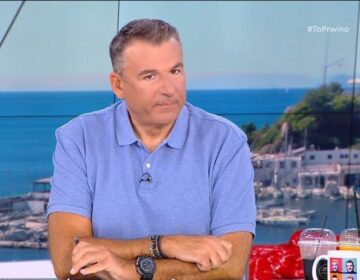 Ο Γιώργος Λιάγκας για τις φωτογραφίες του στην παραλία: «Αυτός είμαι, έχω κοιλίτσα και παραπάνω κιλά. Τι να κάνουμε;»