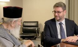 Ανδρουλάκης: «Σεβασμός στη θρησκευτική ελευθερία και στο ιδιοκτησιακό καθεστώς της Μονής της Αγίας Αικατερίνης»