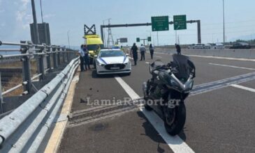 Τραγικό τροχαίο στον αυτοκινητόδρομο Ε65: Ένας νεκρός από σύγκρουση δύο μοτοσικλετών