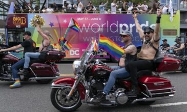 Xιλιάδες μέλη της ΛΟΑΤΚΙ κοινότητας πραγματοποίησαν πορεία στην Ουάσινγκτον με αφορμή το World Pride