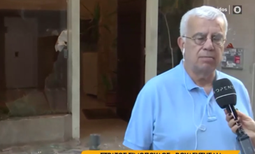 Επίθεση με γκαζάκια στο σπίτι του βουλευτή Στράτου Σιμόπουλου