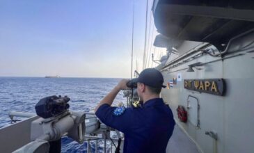 Η φρεγάτα «Ψαρά» ολοκλήρωσε με επιτυχία αποστολή στενής προστασίας εμπορικού πλοίου στην Ερυθρά Θάλασσα