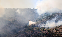 Συνελήφθη 30χρονη για την φωτιά στη Βόρεια Χίο