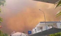 Μεγάλη φωτιά στη Σμύρνη: Εκκενώθηκαν συνοικίες, κάηκαν σπίτια, πολλά πύρινα μέτωπα – Οι στάχτες έφτασαν μέχρι την Πάτμο