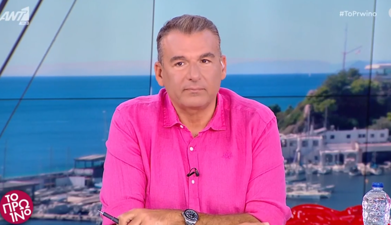 Ο Γιώργος Λιάγκας έπαθε κρίση πανικού στον αέρα του ΑΝΤ1
