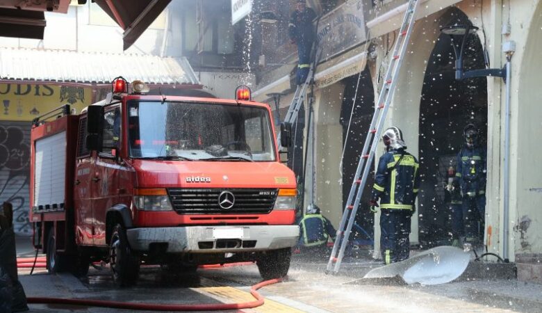 Φωτιά σε κατάστημα εστίασης στο Καπάνι Θεσσαλονίκης