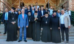 O Κ. Τασούλας ξεναγήθηκε στους χώρους, του υπό ανέγερση Ιωνικού Κέντρου της Ιεράς Μητρόπολης Νέας Ιωνίας, Φιλαδελφείας, Ηρακλείου και Χαλκηδόνος