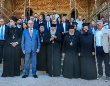 O Κ. Τασούλας ξεναγήθηκε στους χώρους, του υπό ανέγερση Ιωνικού Κέντρου της Ιεράς Μητρόπολης Νέας Ιωνίας, Φιλαδελφείας, Ηρακλείου και Χαλκηδόνος