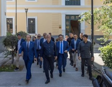 Η ηγεσία του υπουργείου Δικαιοσύνης επιθεώρησε τα έργα ανακαίνισης του Πρωτοδικείου Αθηνών