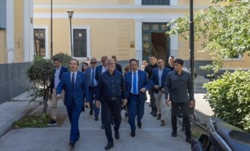 Η ηγεσία του υπουργείου Δικαιοσύνης επιθεώρησε τα έργα ανακαίνισης του Πρωτοδικείου Αθηνών