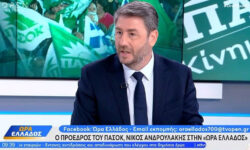 Ανδρουλάκης: Στόχος μου είναι να φύγει η ΝΔ και αυτή η πολιτική που καθηλώνει την κοινωνία