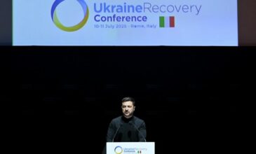 Διάσκεψη στη Ρώμη για την ανάκαμψη της Ουκρανίας: Η ΕΕ υπόσχεται 2,3 δισεκ. ευρώ – Ο Ζελένσκι ζητά περαιτέρω επενδύσεις στην άμυνα