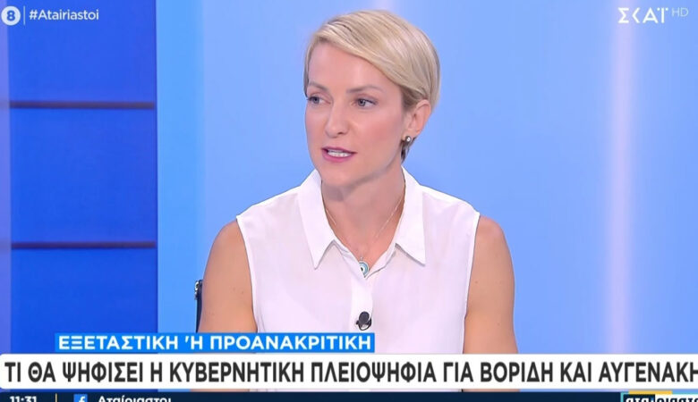 Σδούκου: Προτεραιότητά μας η αποτροπή της μεταναστευτικής οδού από τη Λιβύη προς την Κρήτη