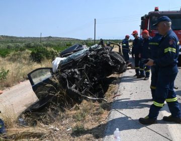 Τραγωδία στην Αργολίδα: Τροχαίο δυστύχημα με τρεις νεκρούς