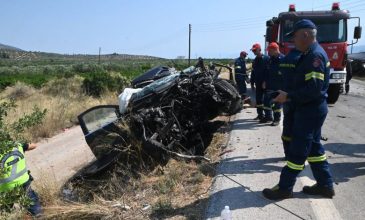 Τραγωδία στην Αργολίδα: Τροχαίο δυστύχημα με τρεις νεκρούς