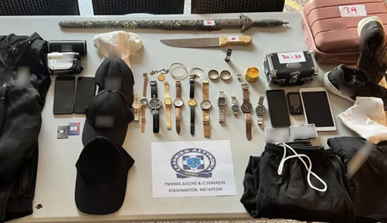 Εξαρθρώθηκε συμμορία που διέπραττε κλοπές και ληστείες σε Μέγαρα, Κορινθία και Αιγιαλεία