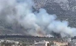 Φωτιά στην Πολυτεχνειούπολη Ζωγράφου, στους πρόποδες του Υμηττού – Ήχησε το 112, επιχειρούν 13 εναέρια μέσα
