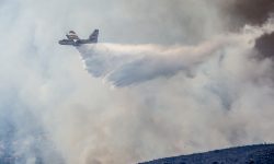 Φωτιά στην Πρέβεζα στην περιοχή της Νέας Σαμψούντας