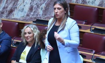 Κωνσταντοπούλου: Παίρνετε στις πλάτες σας την ευθύνη του ξεπλύματος Βορίδη και Αυγενάκη
