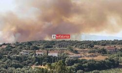 Δύο πυρκαγιές στην Κεφαλονιά – Ήχησε το 112