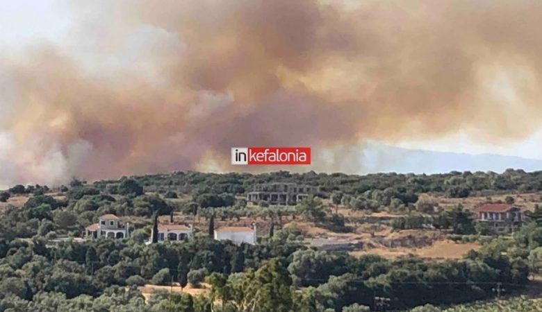 Δύο πυρκαγιές στην Κεφαλονιά – Ήχησε το 112
