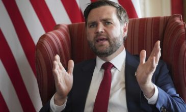 Βανς: Οι ΗΠΑ δεν έχουν κανένα σχέδιο να αναγνωρίσουν ένα παλαιστινιακό κράτος