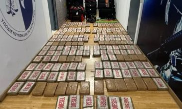 Εξαρθρώθηκε κύκλωμα εισαγωγής κοκαϊνης από τη Λατινική Αμερική – Κατασχέθηκαν 271 κιλά, αξίας 5.5 εκατομμυρίων ευρώ