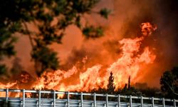 «Κόλαση» στην Αχαΐα: Τρεις φωτιές σε εξέλιξη – Πνέουν άνεμοι με ριπές 9 μποφόρ