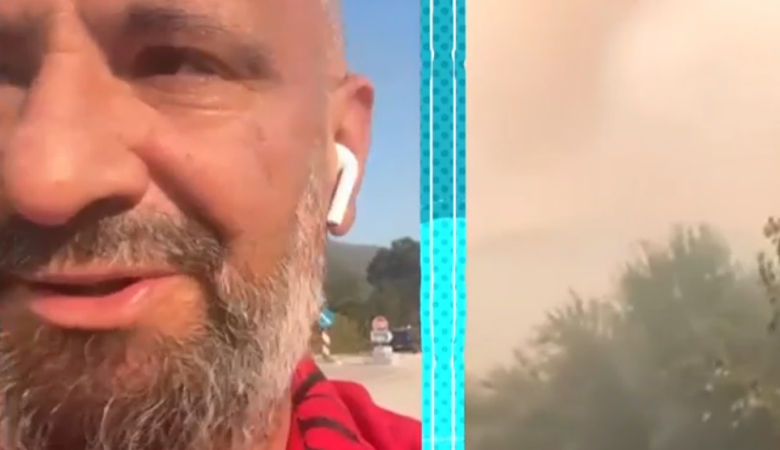 «Λύγισε» ο Γρηγόρης Μπάκας για την καταστροφή στην Φιλιππιάδα από την φωτιά