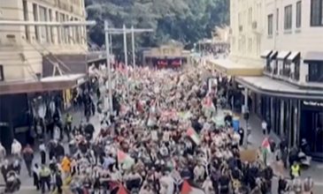Χιλιάδες Αυστραλοί μετείχαν σε φιλοπαλαιστινιακές διαδηλώσεις